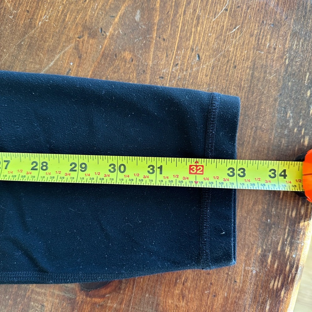 Athleta Black Leggings Full-Length Form-Fitting Size Medium - Picture 3 of 5